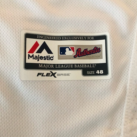 NWT❗️Hand Signed Pittsburgh Pirates Majestic official game jersey - Picture 5 of 10